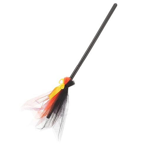 UKCOCO Halloween Hexenbesen für Dekorative Cosplay Requisite mit Feinem Design für Halloween Party Maskerade und Verkleidung Einzigartiges Zubehör für Kreative Anlässe von UKCOCO