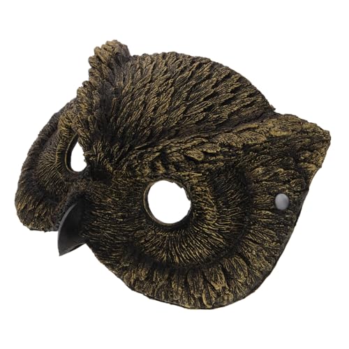 UKCOCO Halloween Katzenkopf Owl Maske PU Schaumstoff Cosplay Maske Leicht Atmungsaktiv Für Fasching Karneval Party Maskerade Kostüm Zubehör Erwachsene UKCOCO Halloween Katzenkopf Owl Maske PU Schaumstoff Cosplay Maske Leicht Atmungsaktiv Für Fasching Karneval Party Maskerade Kostüm Zubehör Erwachsene von UKCOCO
