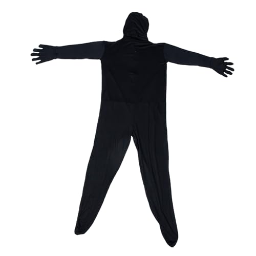 UKCOCO Halloween Kostüm Cosplay Unsichtbarer Umhang für Männer Frauen Atmungsaktiver Bodysuit für Karneval Partys Lustiger Strampler Flexiblem Material von UKCOCO