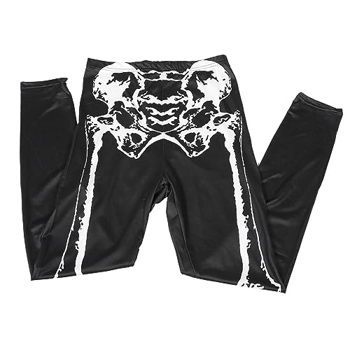 UKCOCO Halloween Leggings für Damen Bedruckte Yogahose mit Design Dehnbar Atmungsaktiv für Sport Yoga Fit von UKCOCO