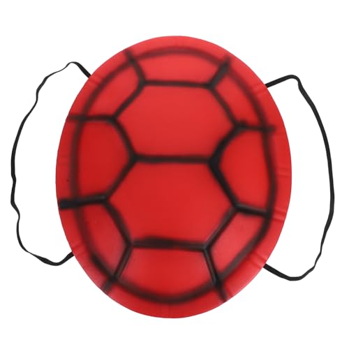 UKCOCO Halloween Schildkrötenpanzer Kostüm Requisiten aus Eva für Erwachsene Leicht Bequem und für Cosplay Halloween Partys und Rollenspiele Rot von UKCOCO