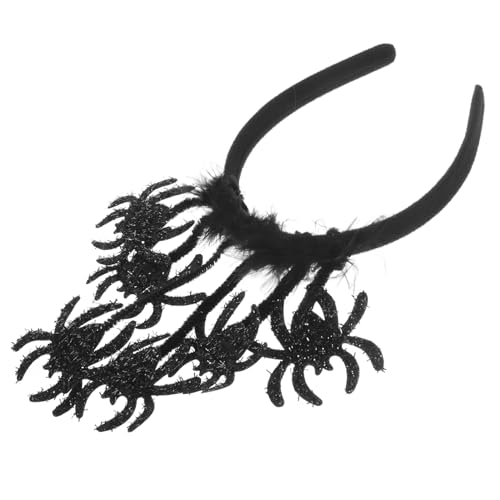 UKCOCO Halloween Spinnen Stirnband für Erwachsene Karneval Cosplay Einzigartiger Party Kopfschmuck für Halloween Feiern Leicht und Bequem von UKCOCO