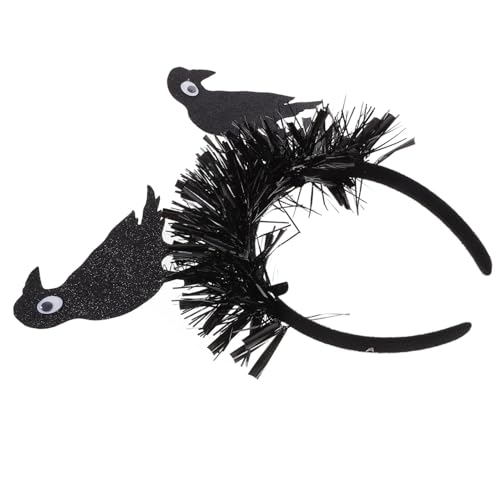 UKCOCO Halloween Stirnband mit Krähen Design Leichtes Haarband für Partys Vielseitiger Kopfschmuck für Halloween Hochzeiten und Festivals Unvergessliche Schaffen UKCOCO Halloween Stirnband mit Krähen Design Leichtes Haarband für Partys Vielseitiger Kopfschmuck für Halloween Hochzeiten und Festivals Unvergessliche Schaffen von UKCOCO