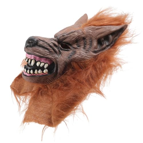 UKCOCO Halloween Wolf Maske Gruselige Gesichtsmaske für Cosplay Maske für Kostümpartys Unheimliche Halloween Dekoration Maskerade Events Festivals UKCOCO Halloween Wolf Maske Gruselige Gesichtsmaske für Cosplay Maske für Kostümpartys Unheimliche Halloween Dekoration Maskerade Events Festivals von UKCOCO