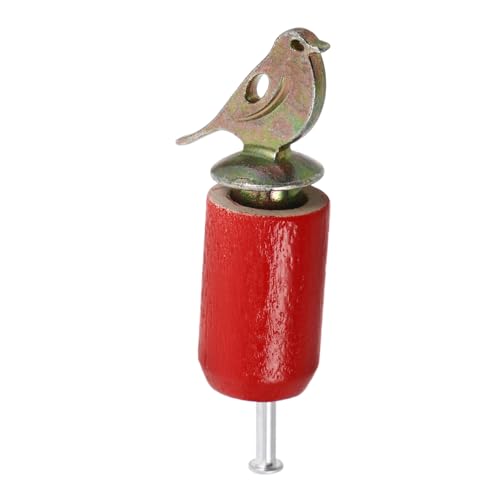 UKCOCO Handgedrehte Vogelpfeife aus Holz und Metall Authentischer Vogelruf Kindgerechtes Übungsspielzeug Tragbar und Langlebig für Geburtstagsfeiern und Naturerkundung Draußen von UKCOCO