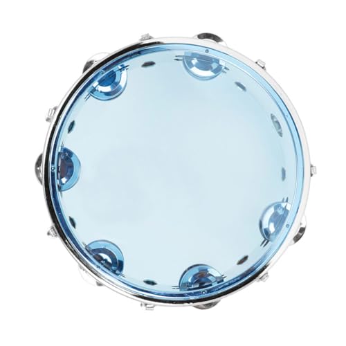 UKCOCO Handtrommel Selbststimmendes Tambourin mit Doppelter Reihe für Klänge Verarbeitung Langlebiges Design für Musikpädagogik und Kinderentwicklung UKCOCO Handtrommel Selbststimmendes Tambourin mit Doppelter Reihe für Klänge Verarbeitung Langlebiges Design für Musikpädagogik und Kinderentwicklung von UKCOCO