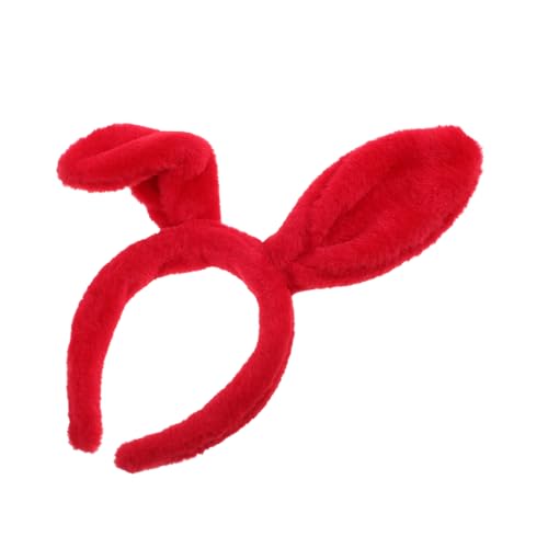 UKCOCO Hasenohr Stirnband Hasenkostümzubehör Ohren Stirnbänder Dekorationen rotes Antennenstirnband Hasenhaarreifen süßes Häschen-Stirnband Kaninchen -Ohrhaarband Bunny Ears Kostüm Plüsch UKCOCO Hasenohr Stirnband Hasenkostümzubehör Ohren Stirnbänder Dekorationen rotes Antennenstirnband Hasenhaarreifen süßes Häschen-Stirnband Kaninchen -Ohrhaarband Bunny Ears Kostüm Plüsch von UKCOCO