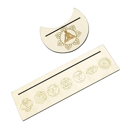 UKCOCO Holz Tarot Kartenhalter für Mondphasen Rechteckiger Altarständer für Tarotkarten Eleganter und Kompakter Kartenhalter für Religiöse Zeremonien und Meditation für Anfänger und UKCOCO Holz Tarot Kartenhalter für Mondphasen Rechteckiger Altarständer für Tarotkarten Eleganter und Kompakter Kartenhalter für Religiöse Zeremonien und Meditation für Anfänger und von UKCOCO