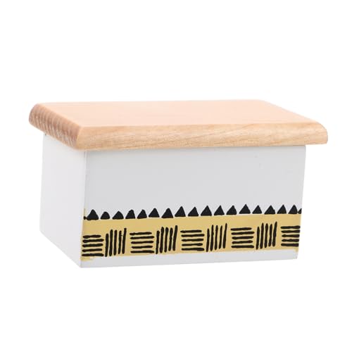 UKCOCO Holz mit Detailliertem Zubehör Perfektes Puppenhaus Möbel für Sammler und Bastler Sicheres und Langlebiges Miniaturmodell für Kreative Projekte UKCOCO Holz mit Detailliertem Zubehör Perfektes Puppenhaus Möbel für Sammler und Bastler Sicheres und Langlebiges Miniaturmodell für Kreative Projekte von UKCOCO