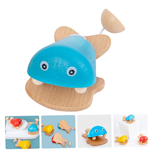 UKCOCO Holzspielzeug Castanet für Farbiges Musikinstrument mit Cartoon Fischdesign Fördert Kreativität für Jungen Ab Jahr UKCOCO Holzspielzeug Castanet für Farbiges Musikinstrument mit Cartoon Fischdesign Fördert Kreativität für Jungen Ab Jahr von UKCOCO