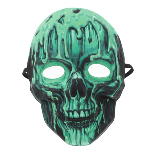 UKCOCO Im Dunkeln leuchtende Totenkopfmaske Halloween-Kostüme für Jungen lustige Halloween-Maske Gesichtsmasken Halloween Männer schwarze Totenkopfmaske -Gesichtsmaske Eva Grün UKCOCO Im Dunkeln leuchtende Totenkopfmaske Halloween-Kostüme für Jungen lustige Halloween-Maske Gesichtsmasken Halloween Männer schwarze Totenkopfmaske -Gesichtsmaske Eva Grün von UKCOCO