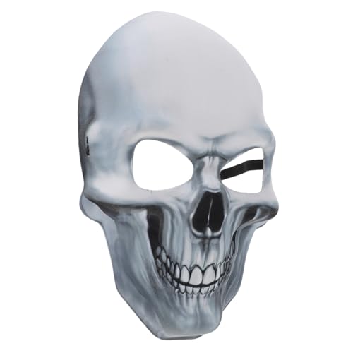 UKCOCO Im Dunkeln leuchtende Totenkopfmaske Maske leuchten Halloween -Kostüme für Teenager Skelett-Gesichtsmaske Glühmaske Geistermaske Halloween-Maske mit LED-Licht, Skelett Eva Weiß UKCOCO Im Dunkeln leuchtende Totenkopfmaske Maske leuchten Halloween -Kostüme für Teenager Skelett-Gesichtsmaske Glühmaske Geistermaske Halloween-Maske mit LED-Licht, Skelett Eva Weiß von UKCOCO
