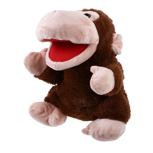 UKCOCO Interaktive Handpuppe Plüschtier mit Beweglichem Mund Fördert Kreativität und Eltern Interaktion für Geschichtenerzählen und Rollenspiele UKCOCO Interaktive Handpuppe Plüschtier mit Beweglichem Mund Fördert Kreativität und Eltern Interaktion für Geschichtenerzählen und Rollenspiele von UKCOCO