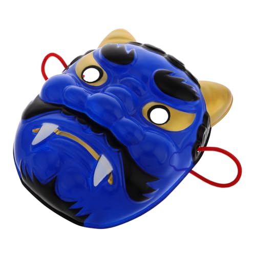 UKCOCO Japanische Dämonenmaske Blaue Cosplay Maske für Halloween Maskenball Bühnenauftritte Leicht Detailreiche Verarbeitung Kostümzubehör UKCOCO Japanische Dämonenmaske Blaue Cosplay Maske für Halloween Maskenball Bühnenauftritte Leicht Detailreiche Verarbeitung Kostümzubehör von UKCOCO