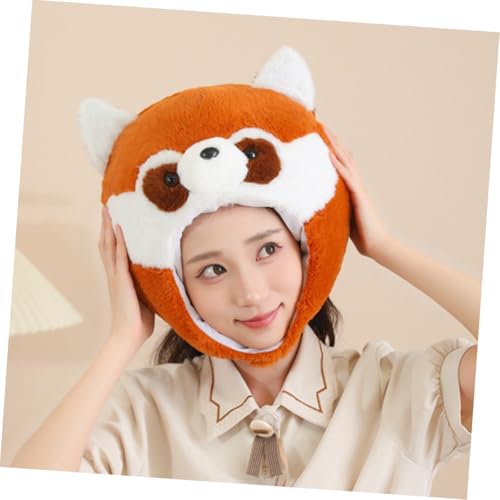 UKCOCO Kawaii Plüsch Hut Lustiges Cosplay Accessoire Kreatives Tier Kopfbedeckung für Partys und Fotoshootings Einzigartiger Spaß für Damen und Herren UKCOCO Kawaii Plüsch Hut Lustiges Cosplay Accessoire Kreatives Tier Kopfbedeckung für Partys und Fotoshootings Einzigartiger Spaß für Damen und Herren von UKCOCO