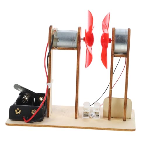 UKCOCO Kleiner Windgenerator Bausatz aus Holz DIY Physik Lernspielzeug und Analysefähigkeiten Pädagogisches Experimentierspielzeug für Ab Jahren UKCOCO Kleiner Windgenerator Bausatz aus Holz DIY Physik Lernspielzeug und Analysefähigkeiten Pädagogisches Experimentierspielzeug für Ab Jahren von UKCOCO
