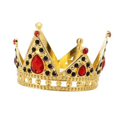 UKCOCO Kuchenkronendekoration Krone für Kuchendeckel Krone Kuchendekoration Kuchenverzierung Hochzeitstortendekorationen Kuchendeckel mit Krone Kuchen -Topper Kronenschmuck Metall Golden UKCOCO Kuchenkronendekoration Krone für Kuchendeckel Krone Kuchendekoration Kuchenverzierung Hochzeitstortendekorationen Kuchendeckel mit Krone Kuchen -Topper Kronenschmuck Metall Golden von UKCOCO