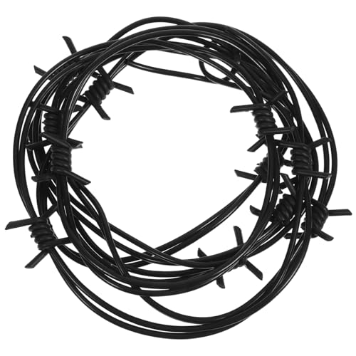 UKCOCO Künstlicher Stacheldraht für Halloween Lange Halloween Requisite Realistisch Aussehendes Stacheldraht Ornament für Partydekoration für Grusel Events von UKCOCO
