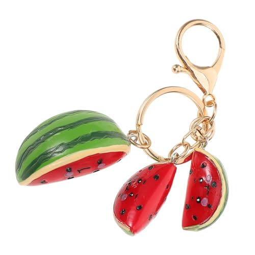 UKCOCO Künstlicher Wassermelonen Schlüsselanhänger Mini Dekoration für Taschen und Rucksäcke Themen Anhänger für Schulanfang Geschenkidee für Freunde UKCOCO Künstlicher Wassermelonen Schlüsselanhänger Mini Dekoration für Taschen und Rucksäcke Themen Anhänger für Schulanfang Geschenkidee für Freunde von UKCOCO