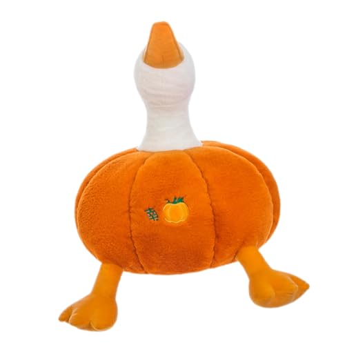UKCOCO Kürbis-Entenspielzeug spielzeuge Kuscheltiere ausgestopft gefüllte Puppendekoration Süße Puppe Heimpuppe Kürbis bequem gefüllt Plüsch Orange von UKCOCO