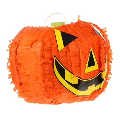 UKCOCO Kürbis Piñata für Halloween Feiern Faltbare Partydekoration Süße Überraschungen für Langlebig und Leicht zu Befüllen für Familienfeste und Klassenpartys UKCOCO Kürbis Piñata für Halloween Feiern Faltbare Partydekoration Süße Überraschungen für Langlebig und Leicht zu Befüllen für Familienfeste und Klassenpartys von UKCOCO