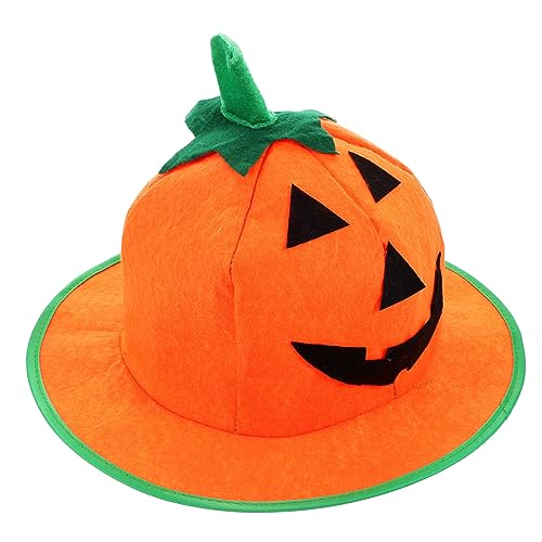 UKCOCO Kürbishut für Halloween Dekorativer Partyhut im Design für Cosplay Partys Kostümpartys für Jugendliche Erwachsene Vielseitiges Halloween Zubehör UKCOCO Kürbishut für Halloween Dekorativer Partyhut im Design für Cosplay Partys Kostümpartys für Jugendliche Erwachsene Vielseitiges Halloween Zubehör von UKCOCO