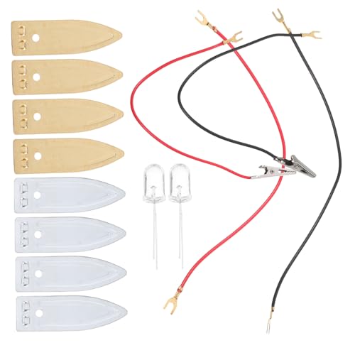 UKCOCO Kupfer Elektrodenplatten für Fruchtbatterie Experimente für Wissenschaftliche Lernprojekte für und Zuhause von UKCOCO