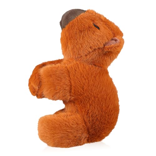 UKCOCO Kuscheltiere Slap Armband Plüsch Capybara Weiches Stofftier für Geburtstagsfeiern und Feiertagsfeiern Angenehmes Tragegefühl von UKCOCO