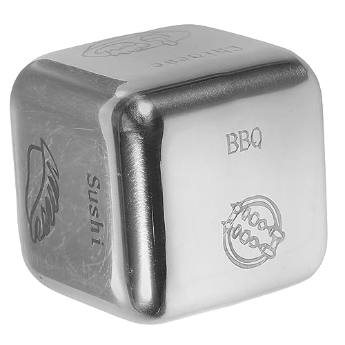 UKCOCO Entscheidungswürfel für Essen Lustige Partywürfel für Erwachsene Tragbare Spielwürfel für Bars und Familienfeiern UKCOCO Entscheidungswürfel für Essen Lustige Partywürfel für Erwachsene Tragbare Spielwürfel für Bars und Familienfeiern von UKCOCO