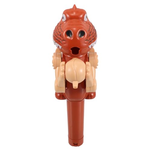 UKCOCO Lollipop Halter Dinosaurier Roboter Kreativer Lutscher Halter für zu Halloween Interaktives Süßigkeitenlager für Familienaktivitäten Sicher und Braun von UKCOCO