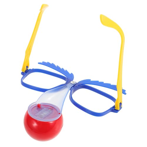 UKCOCO Lustige Clownbrille mit Nase Partybrille für Erwachsene Karneval Halloween Kostüm Zubehör Kreatives Partyaccessoire für Damen und Herren UKCOCO Lustige Clownbrille mit Nase Partybrille für Erwachsene Karneval Halloween Kostüm Zubehör Kreatives Partyaccessoire für Damen und Herren von UKCOCO