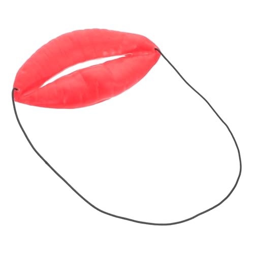 UKCOCO Lustige Mund Requisiten für Hochzeiten Rote Lippen Cosplay Zubehör Einfache Anwendung für Interaktion Elegantes Design für Partys Handwerkskunst für Trauzeugen UKCOCO Lustige Mund Requisiten für Hochzeiten Rote Lippen Cosplay Zubehör Einfache Anwendung für Interaktion Elegantes Design für Partys Handwerkskunst für Trauzeugen von UKCOCO