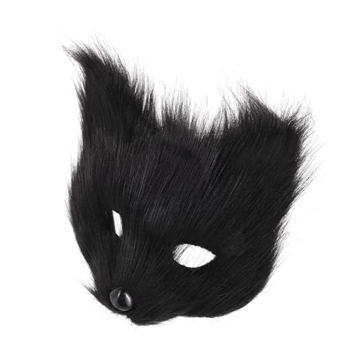 UKCOCO Maske für Halloween und Kostümpartys Halbseitige Tiermaske aus Weichem Material für Cosplay und Maskeraden Unisex für Aufregende Auftritte und Angenehmes von UKCOCO
