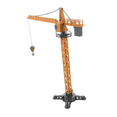UKCOCO Maßstab Miniatur Kranmodell Realistische Baustellen Spielzeuge für Kreative Ingenieurerfahrungen und Frühkindliche Entwicklung UKCOCO Maßstab Miniatur Kranmodell Realistische Baustellen Spielzeuge für Kreative Ingenieurerfahrungen und Frühkindliche Entwicklung von UKCOCO