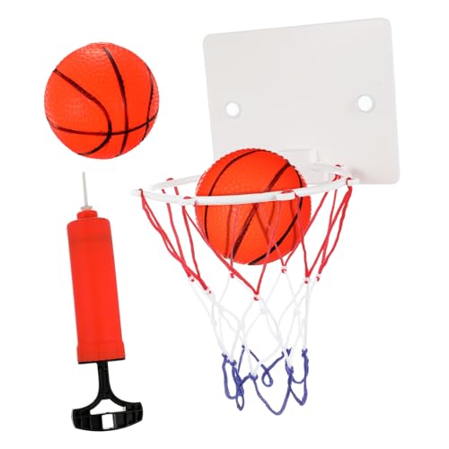 UKCOCO Mini Basketballkorb Wandmontage Indoor Basketballspielzeug mit Backboard Bällen Luftpumpe Saugnapf Design Einfache Installation für Schlafzimmer Badezimmer Büro UKCOCO Mini Basketballkorb Wandmontage Indoor Basketballspielzeug mit Backboard Bällen Luftpumpe Saugnapf Design Einfache Installation für Schlafzimmer Badezimmer Büro von UKCOCO