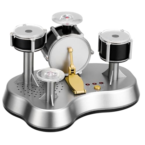 UKCOCO Mini Fingertrommel Set Touch Trommeln mit LED Licht Musikinstrument für Jazz Percussion für Kleine Musiker Tragbares Fingertrommel Musikinstrument UKCOCO Mini Fingertrommel Set Touch Trommeln mit LED Licht Musikinstrument für Jazz Percussion für Kleine Musiker Tragbares Fingertrommel Musikinstrument von UKCOCO