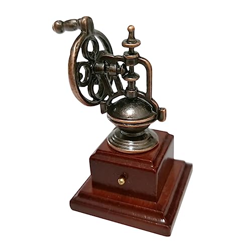 UKCOCO Mini Kaffeemaschine Modell für Puppenhaus Dekoration Retro Handmühle Zufällige Farben Zubehör für Miniaturhäuser Starkes Material Lange UKCOCO Mini Kaffeemaschine Modell für Puppenhaus Dekoration Retro Handmühle Zufällige Farben Zubehör für Miniaturhäuser Starkes Material Lange von UKCOCO