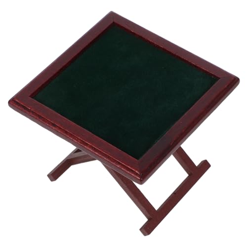 UKCOCO Mini-Mahjong-Tisch Puppenhausspielzubehör Puppenhaus-spielzeugmöbel Puppenhausdekoration Miniatur-puppenstubenmöbel Mini-Mahjong-zubehör Zubehör Für Minispiele Harz UKCOCO Mini-Mahjong-Tisch Puppenhausspielzubehör Puppenhaus-spielzeugmöbel Puppenhausdekoration Miniatur-puppenstubenmöbel Mini-Mahjong-zubehör Zubehör Für Minispiele Harz von UKCOCO