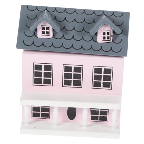 UKCOCO Mini- Miniature House miniaturhaus spielzeughaus Decorations Ornaments Häuser winziges drinnen Puppenhaus für Holz kleines Mini-Landschaftsdekor hölzern Rosa UKCOCO Mini- Miniature House miniaturhaus spielzeughaus Decorations Ornaments Häuser winziges drinnen Puppenhaus für Holz kleines Mini-Landschaftsdekor hölzern Rosa von UKCOCO