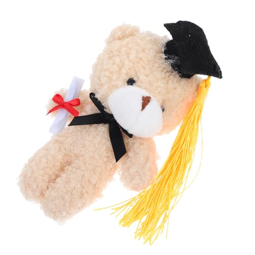 UKCOCO Mini -abschlussbär -plüsch -puppen 2025 Ausgestopfter Tierbär Mit Cap Graduation Stuffed Tierbär Für Abschlussfeier Party Dekorationen von UKCOCO