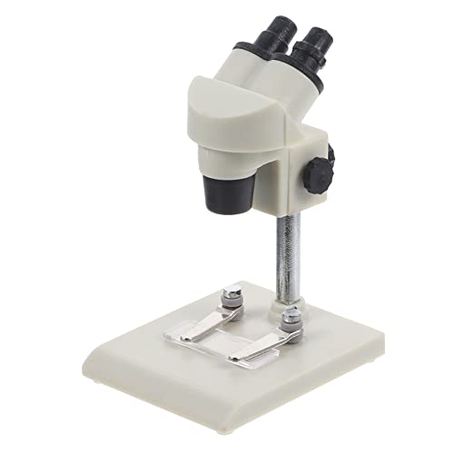 UKCOCO Miniatur Mikroskop Modell Weiß Deko Ornament Spielszene Experiment Zubehör Puppenhaus Landschaftsdeko Realistisch Verarbeitung UKCOCO Miniatur Mikroskop Modell Weiß Deko Ornament Spielszene Experiment Zubehör Puppenhaus Landschaftsdeko Realistisch Verarbeitung von UKCOCO