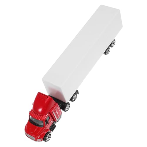 UKCOCO Modell LKW Fahrzeug mit Container Amerikanisches Design aus Realistische Transport Szenarien für Sammler für Jungen UKCOCO Modell LKW Fahrzeug mit Container Amerikanisches Design aus Realistische Transport Szenarien für Sammler für Jungen von UKCOCO