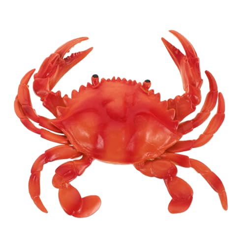 UKCOCO Nachahmungskrächen Ornamente deko Krebs Lernen Simulation Meerestier gefälschte Krabbe kreative Simulationskrabbe simulierte Simulation Krabbe kreative krabbe von UKCOCO