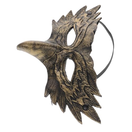 UKCOCO PU Eagle Moulding Maske für Maskerade Partys Realistische Bequeme Vogelmaske PU für Cosplay für Karneval Festivals UKCOCO PU Eagle Moulding Maske für Maskerade Partys Realistische Bequeme Vogelmaske PU für Cosplay für Karneval Festivals von UKCOCO
