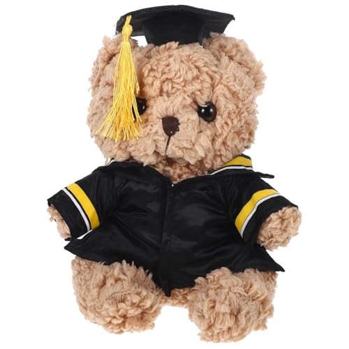 UKCOCO Plüsch Bär mit Doktorhut Kuscheltier zur Graduierung Eleganter Dekorationsartikel für Zuhause und Büro Vielseitiges für Absolventen Tröstender Begleiter und Stilvolle UKCOCO Plüsch Bär mit Doktorhut Kuscheltier zur Graduierung Eleganter Dekorationsartikel für Zuhause und Büro Vielseitiges für Absolventen Tröstender Begleiter und Stilvolle von UKCOCO