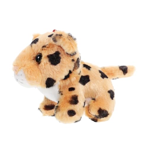 UKCOCO Plüsch Leopard Anhänger Schlüsselanhänger Niedliches Stofftier Schlüsselring Taschenanhänger für Mädchen Kinderparty Dekoration UKCOCO Plüsch Leopard Anhänger Schlüsselanhänger Niedliches Stofftier Schlüsselring Taschenanhänger für Mädchen Kinderparty Dekoration von UKCOCO