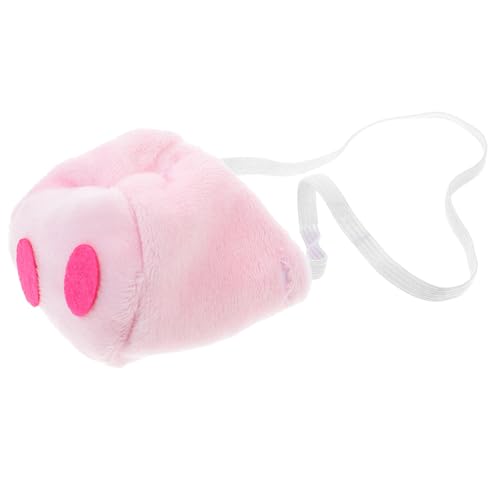 UKCOCO Plüsch Schweinenase Kostümzubehör für Karneval Halloween Entzückende Kreative Requisite für Mottopartys Wiederverwendbar Waschbar Strapazierfähigem von UKCOCO