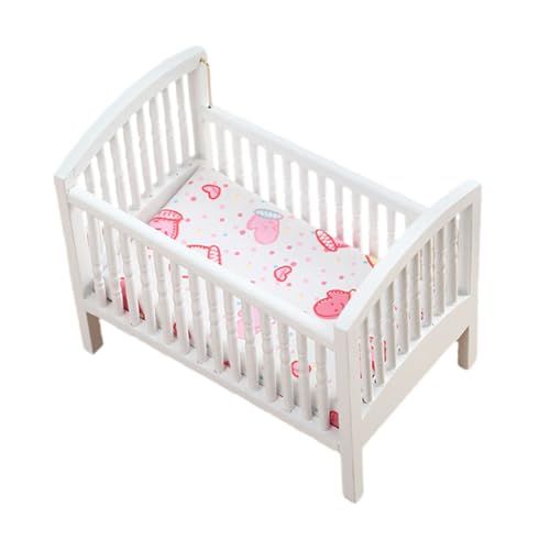 UKCOCO Puppenbett mit Schaukelfunktion Elegantes Schlafmöbel für Langlebig und Pflegeleicht Puppenmöbel für Fantasievolles UKCOCO Puppenbett mit Schaukelfunktion Elegantes Schlafmöbel für Langlebig und Pflegeleicht Puppenmöbel für Fantasievolles von UKCOCO