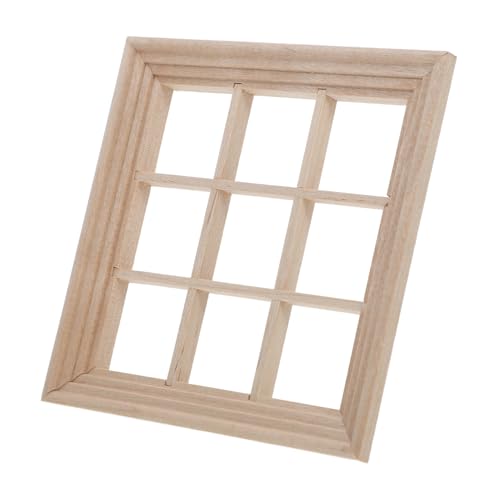 UKCOCO Puppenhausfenster Puppenhausmöbel Puppenhaus-fensterrahmen Simulationsfenster Für Puppenhaus Mini-möbeltür Traditionelles Mini-holzfenster Kleines Fenster PVC Beige UKCOCO Puppenhausfenster Puppenhausmöbel Puppenhaus-fensterrahmen Simulationsfenster Für Puppenhaus Mini-möbeltür Traditionelles Mini-holzfenster Kleines Fenster PVC Beige von UKCOCO