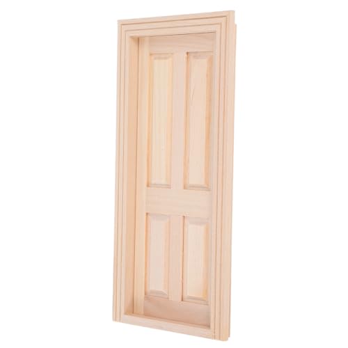 UKCOCO Puppenhausmöbel Puppenhauszubehör kleine Türen für die Wand puppenhaus Wohnzimmer möbel Puppenhaustür Minitür Mini-Puppenhaus-Zubehör Spielzeugtür hölzern Khaki UKCOCO Puppenhausmöbel Puppenhauszubehör kleine Türen für die Wand puppenhaus Wohnzimmer möbel Puppenhaustür Minitür Mini-Puppenhaus-Zubehör Spielzeugtür hölzern Khaki von UKCOCO